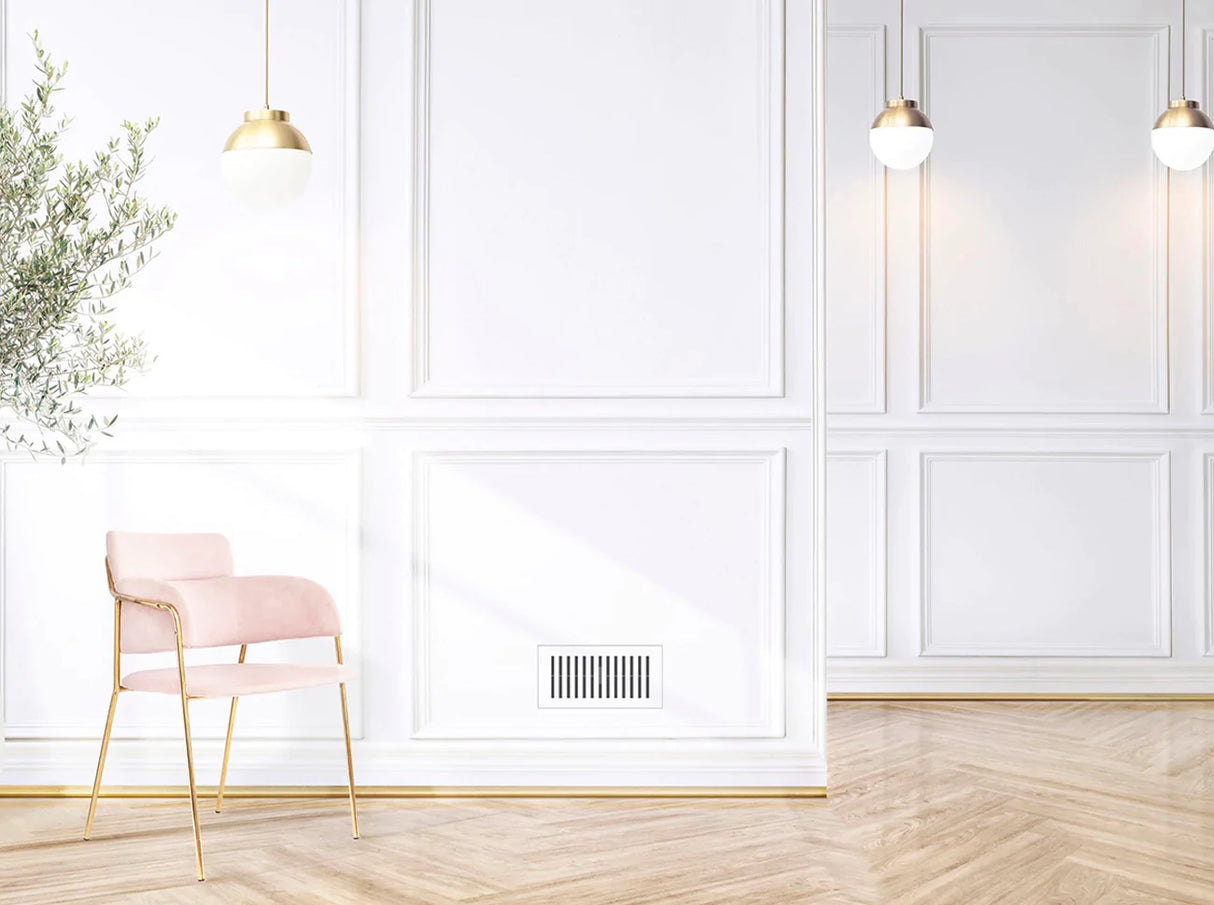 Envisivent Ventilación de suministro de aire de techo/pared, extraíble, magnética, empotrada, empotrada