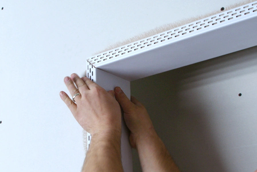 Remate rápido de pared Trim-Tex para montantes metálicos de 2½"