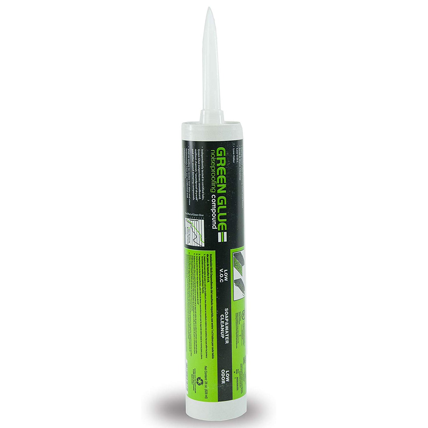 Compuesto a prueba de ruido Green Glue 28oz.