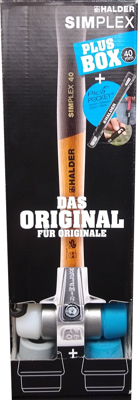 Halder The Original For Professionals Simplex 40 con Bonus Pica Pocket Set