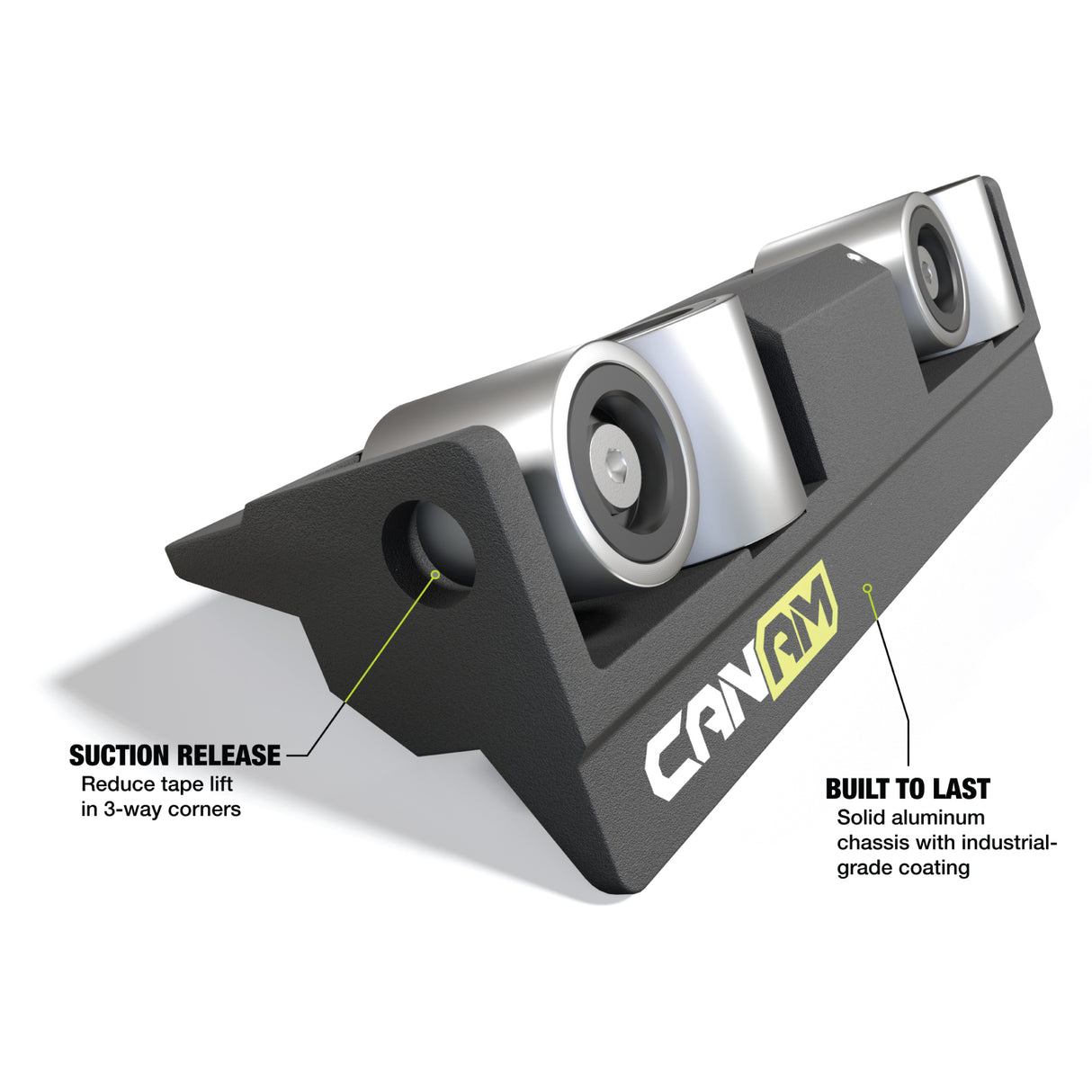 Rodillo de esquina interior de cuatro ruedas de servicio pesado Can-Am