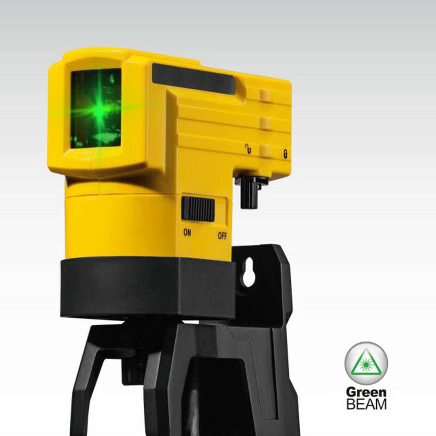 Láser verde de líneas cruzadas Stabila LAX50G con bastón incluido