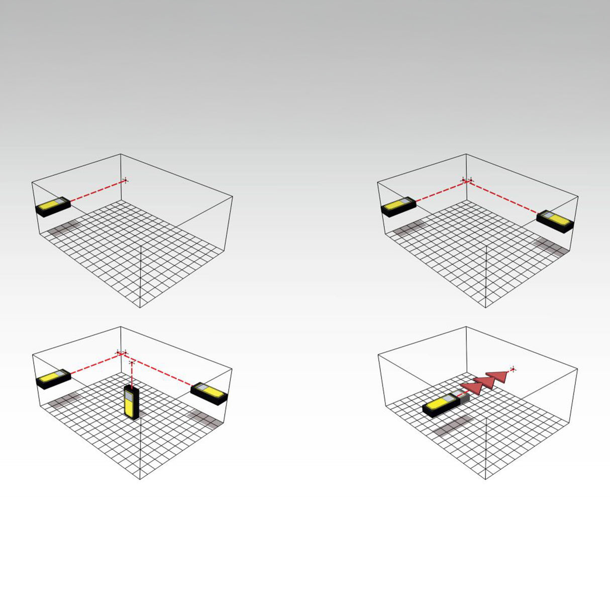 Medidor de distancia láser Bluetooth Stabila LD250BT