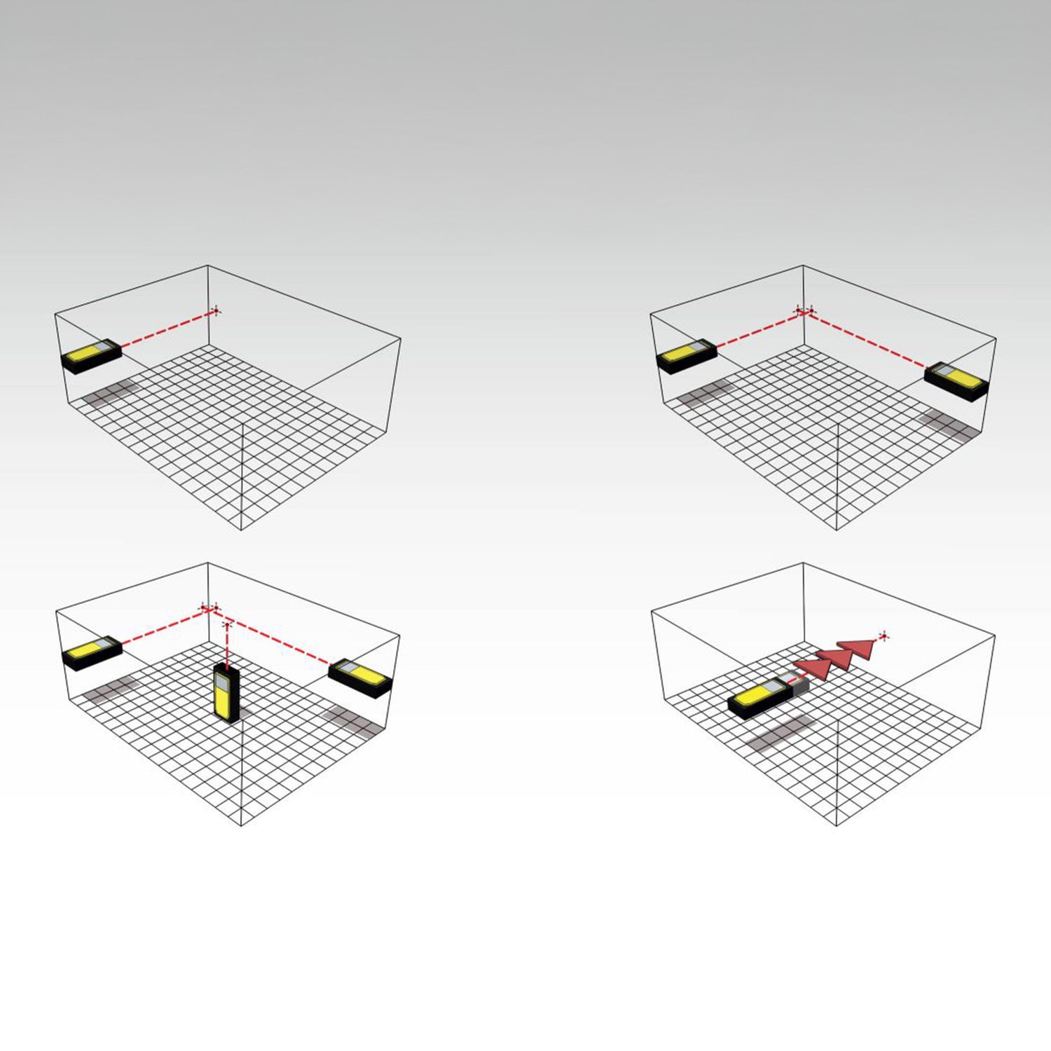 Medidor de distancia láser Bluetooth Stabila LD250BT