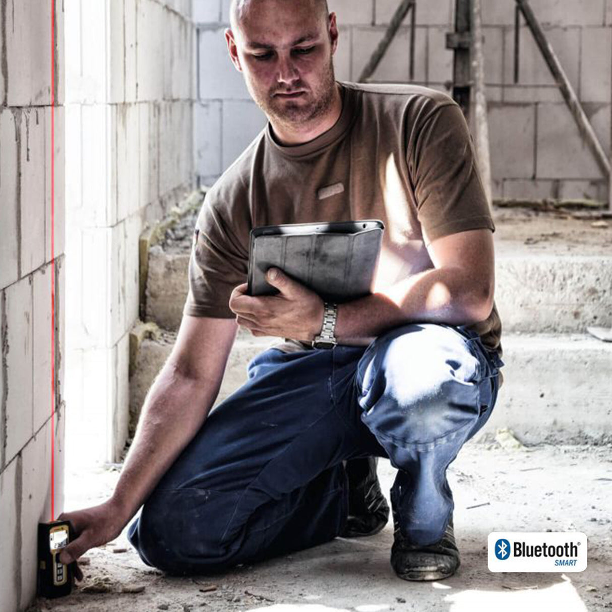 Medidor de distancia láser Bluetooth Stabila LD250BT