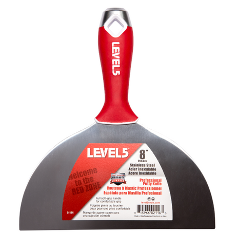 LEVEL5 8" Stainless Steel Joint Knife with Soft Grip Handle 5-144