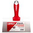 LEVEL5 8-INCH STAINLESS STEEL TAPING KNIFE | SOFT GRIP | 5-134