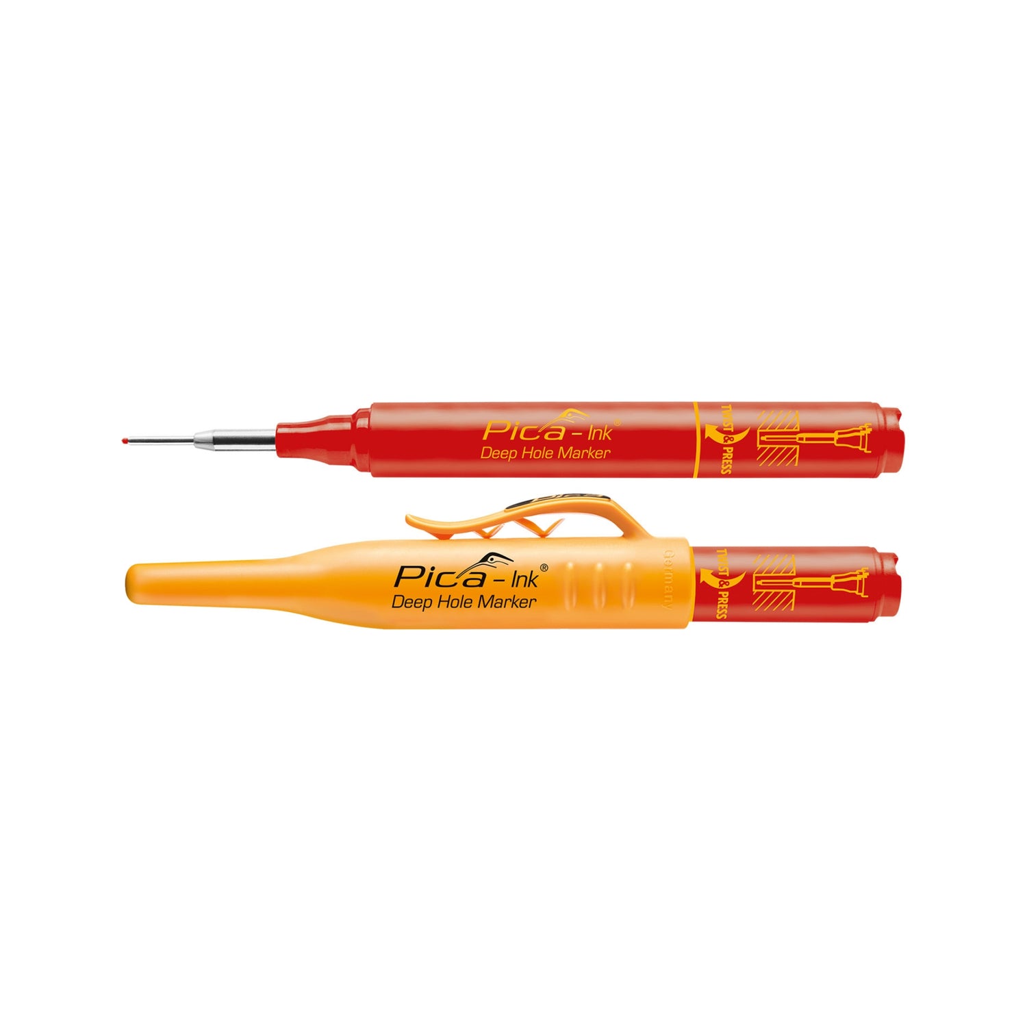 Marcador de pica para agujeros profundos