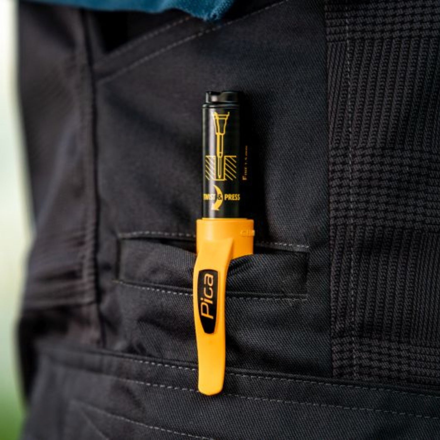 Marcador de pica para agujeros profundos