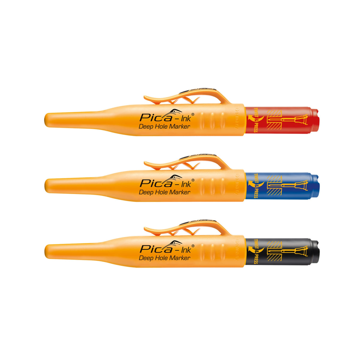 Marcador de pica para agujeros profundos