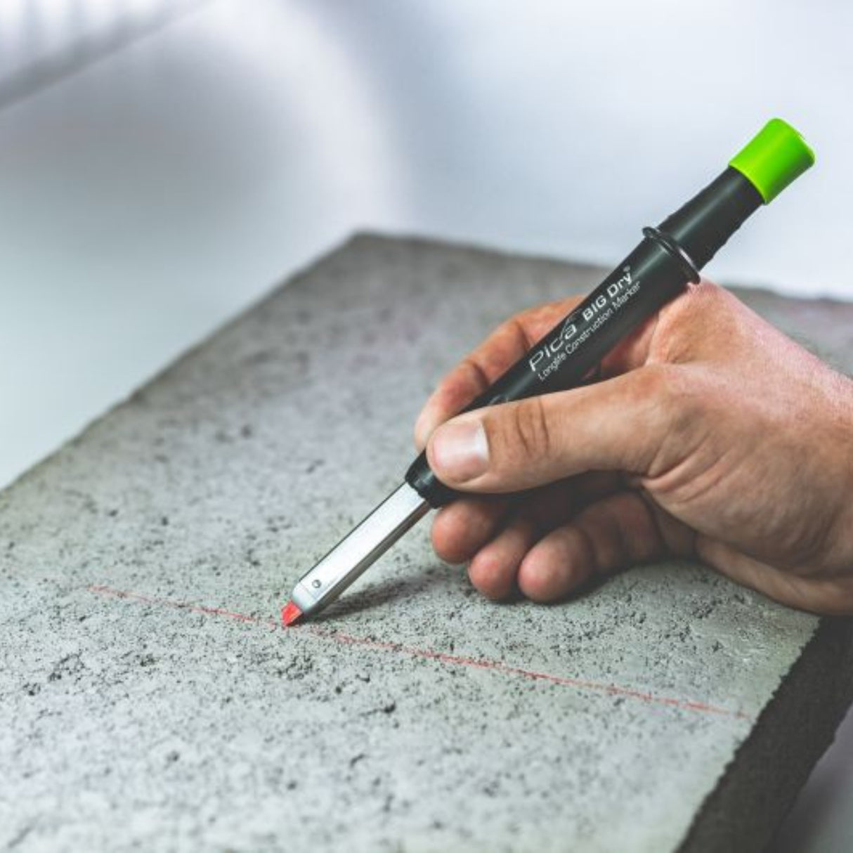 Lápiz de carpintero de larga duración Pica BIG Dry
