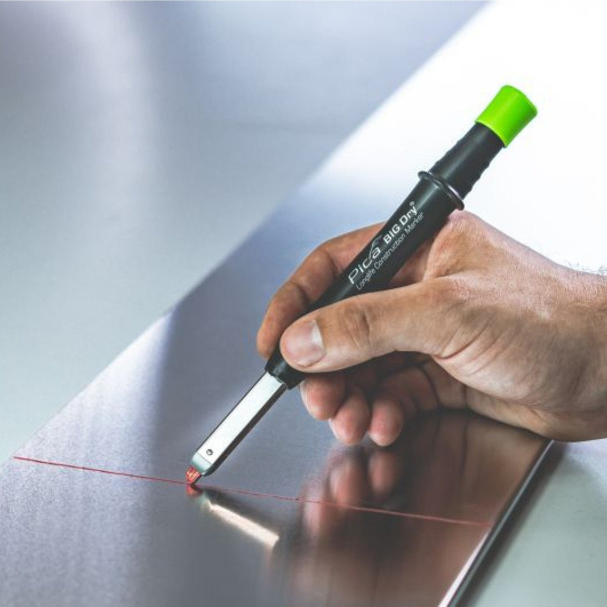 Lápiz de carpintero de larga duración Pica BIG Dry
