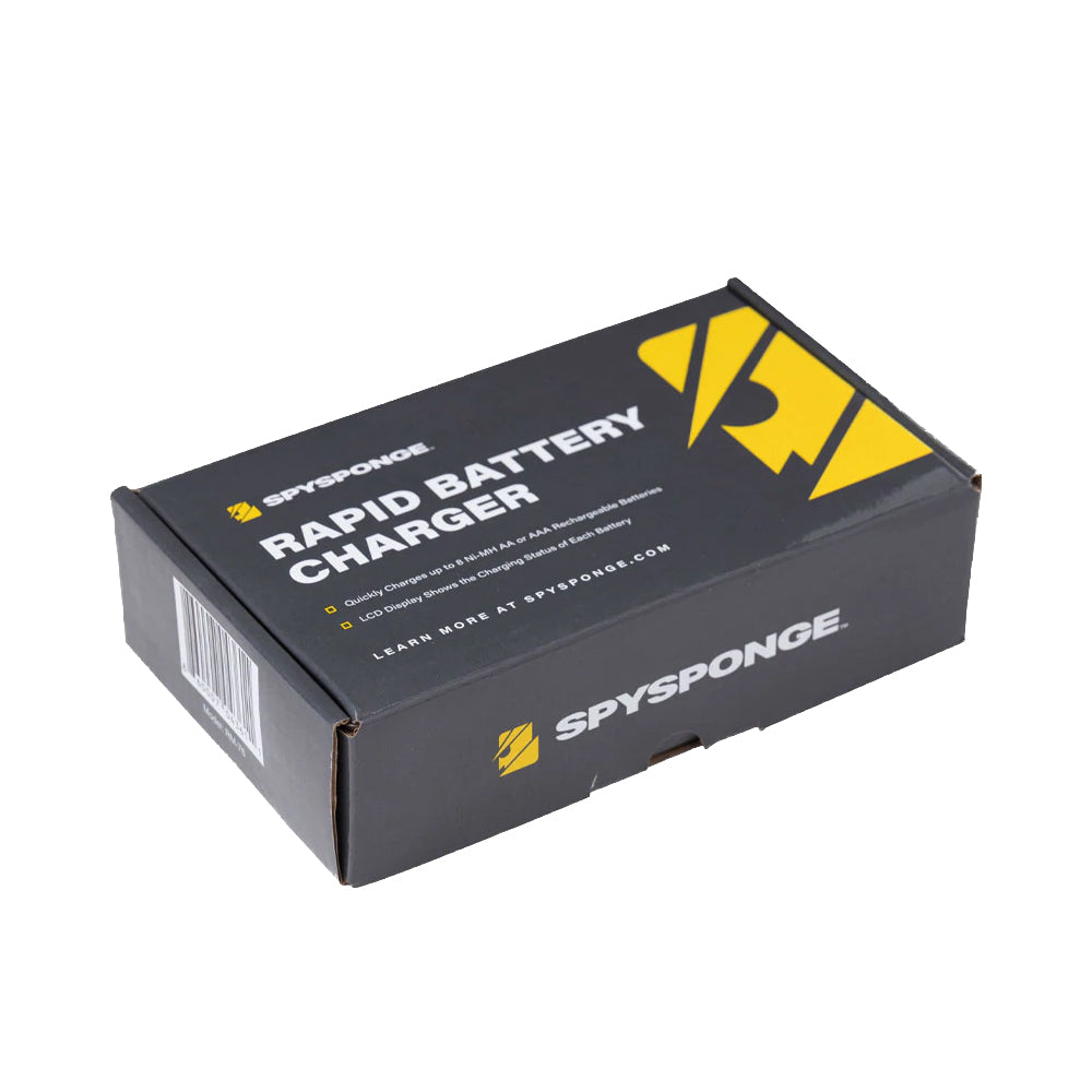 Chargeur de batterie rapide AAA Spysponge 8 baies