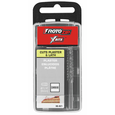 Broca DuraCut de carburo RotoZip de 1/4"