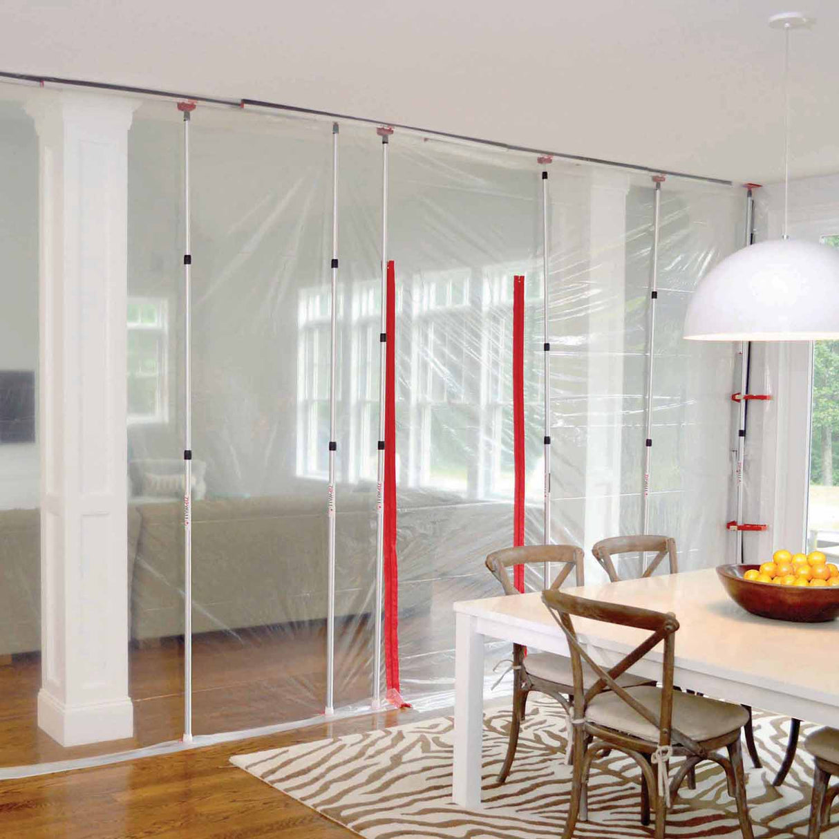 Kit de poste de 12' para barrera contra el polvo ZipWall® SLP4 (paquete de 4)