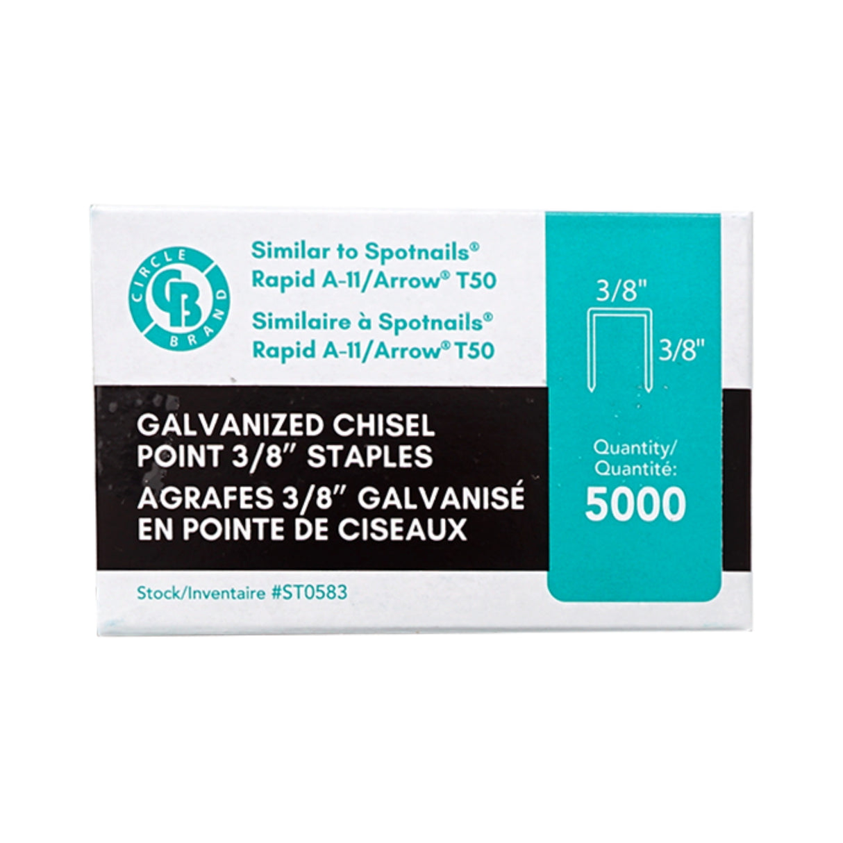 Grapas para uñas Circle Brand Spot