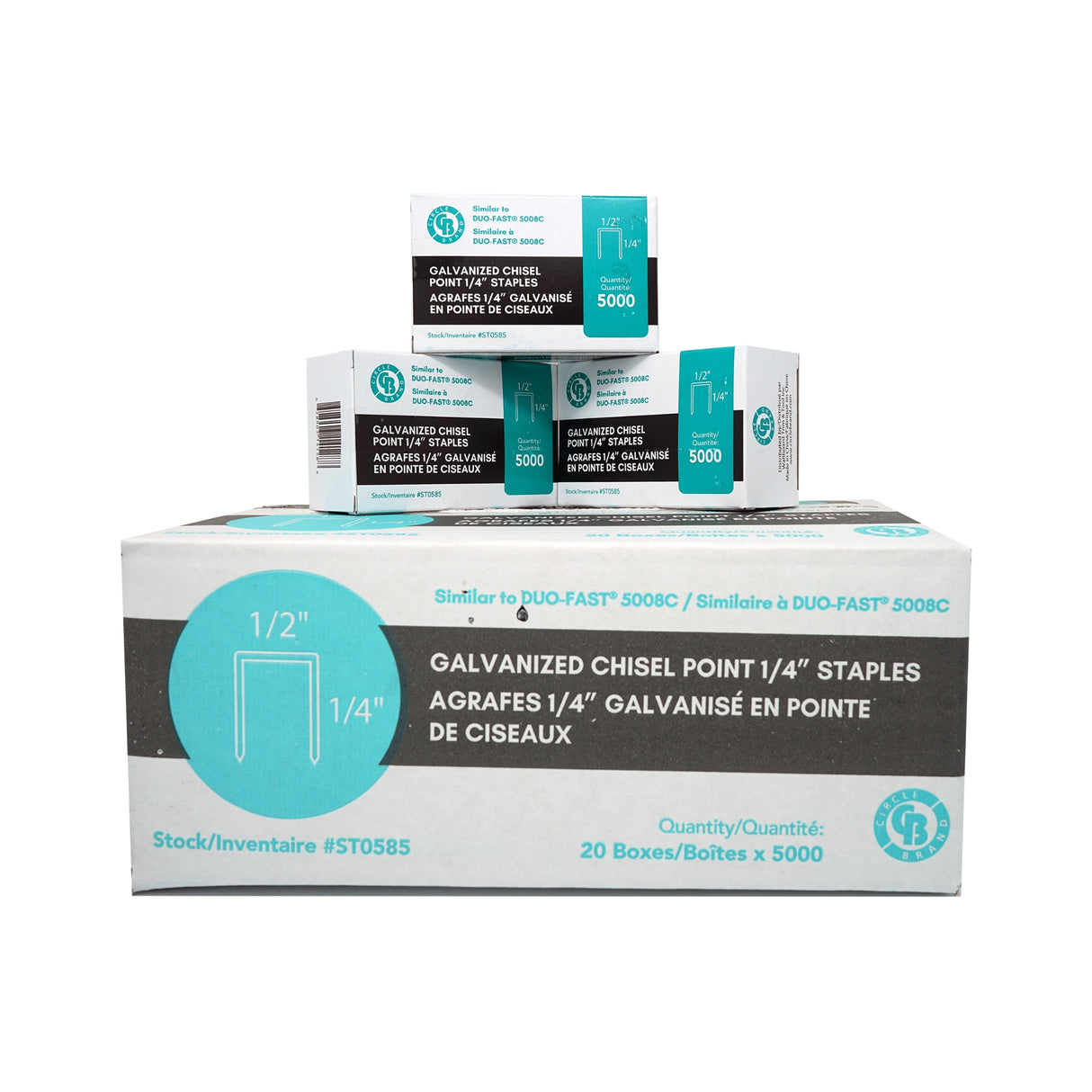 Grapas Circle Brand Duo-Fast