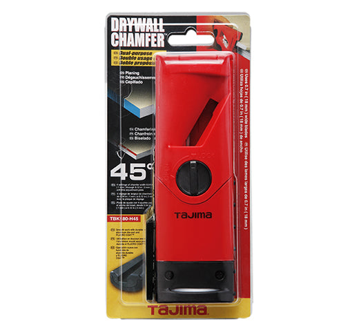 Chaflán para paneles de yeso Tajima Cepillado y biselado de doble propósito 45 grados