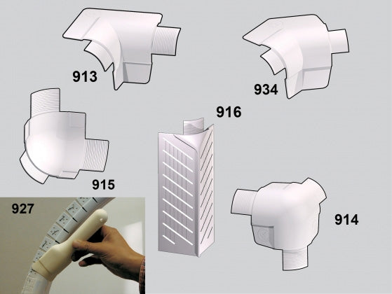 Adaptador Trim-Tex de punta redondeada de 1½"