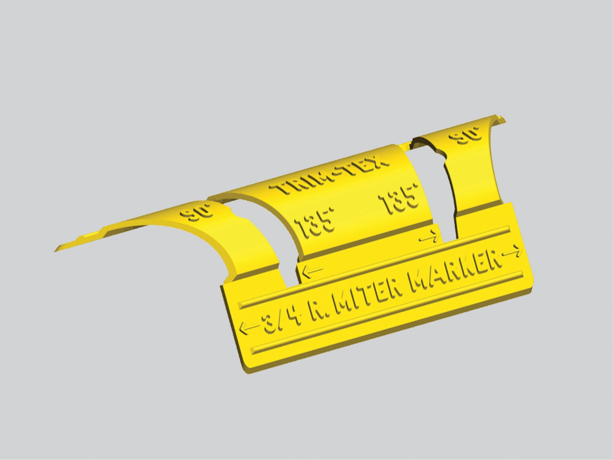 Herramientas de limpieza y acabado Trim-Tex Bullnose / Marcadores de inglete