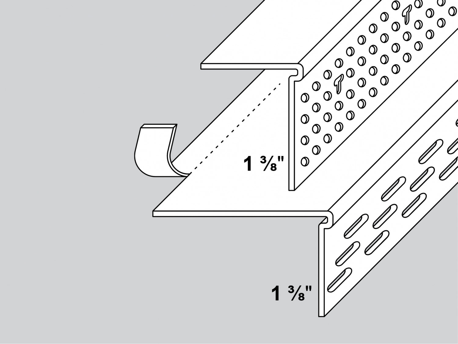 Cuentas L extragrandes Trim-Tex