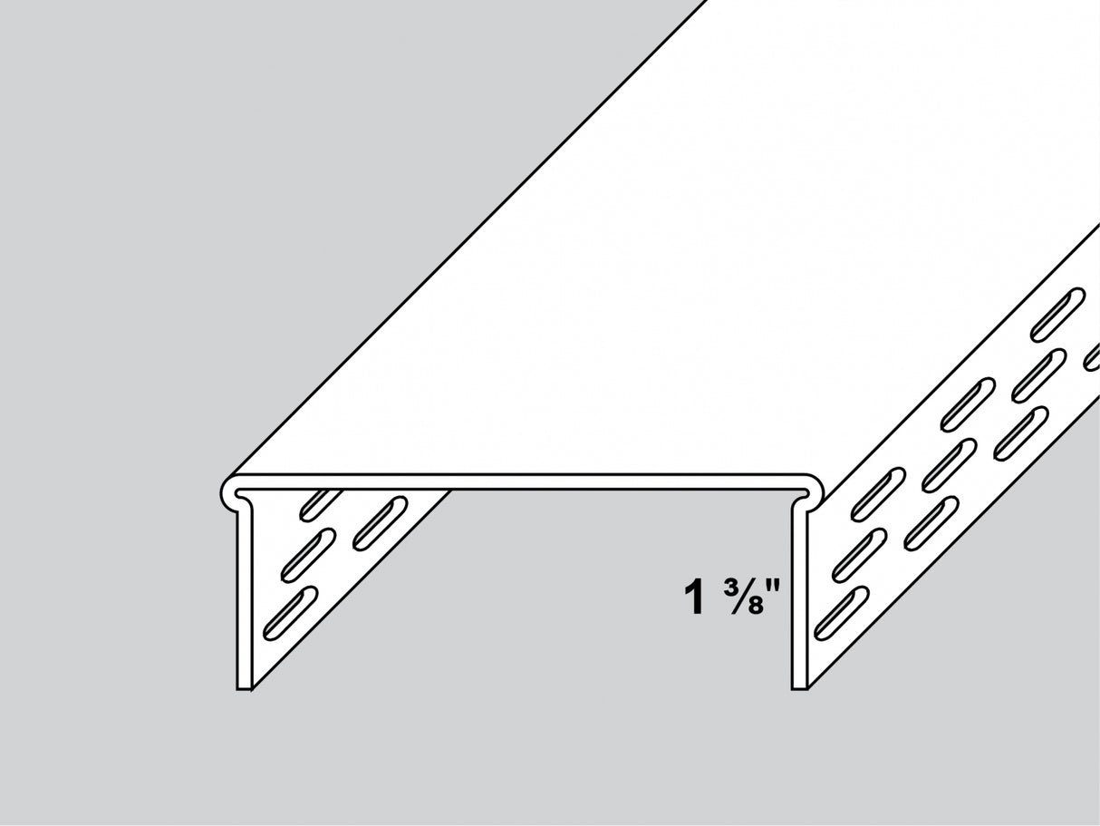 Remate rápido de pared Trim-Tex para montantes metálicos de 2½"
