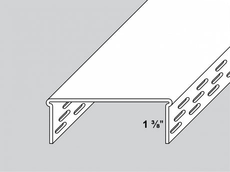 Remate rápido de pared Trim-Tex para montantes metálicos de 2½"