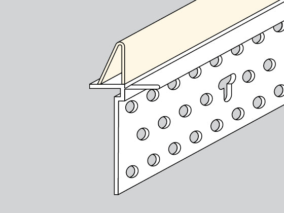 Cordón de deflexión montado en la pared Trim-Tex