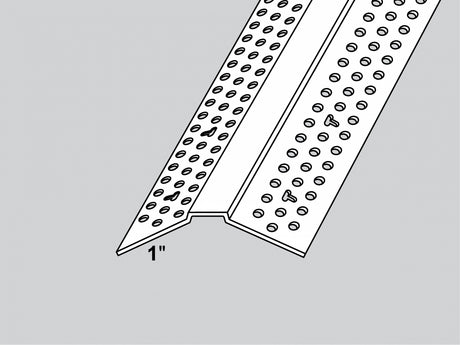 Trim-Tex 350 Bisel medio abierto