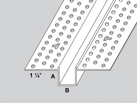 Cuenta de revelación arquitectónica Trim-Tex
