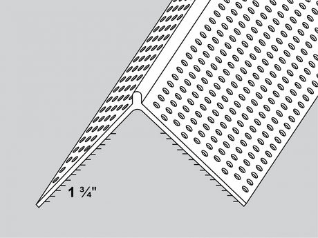 Trim-Tex Mud Set Esquinero rígido jumbo de bajo perfil