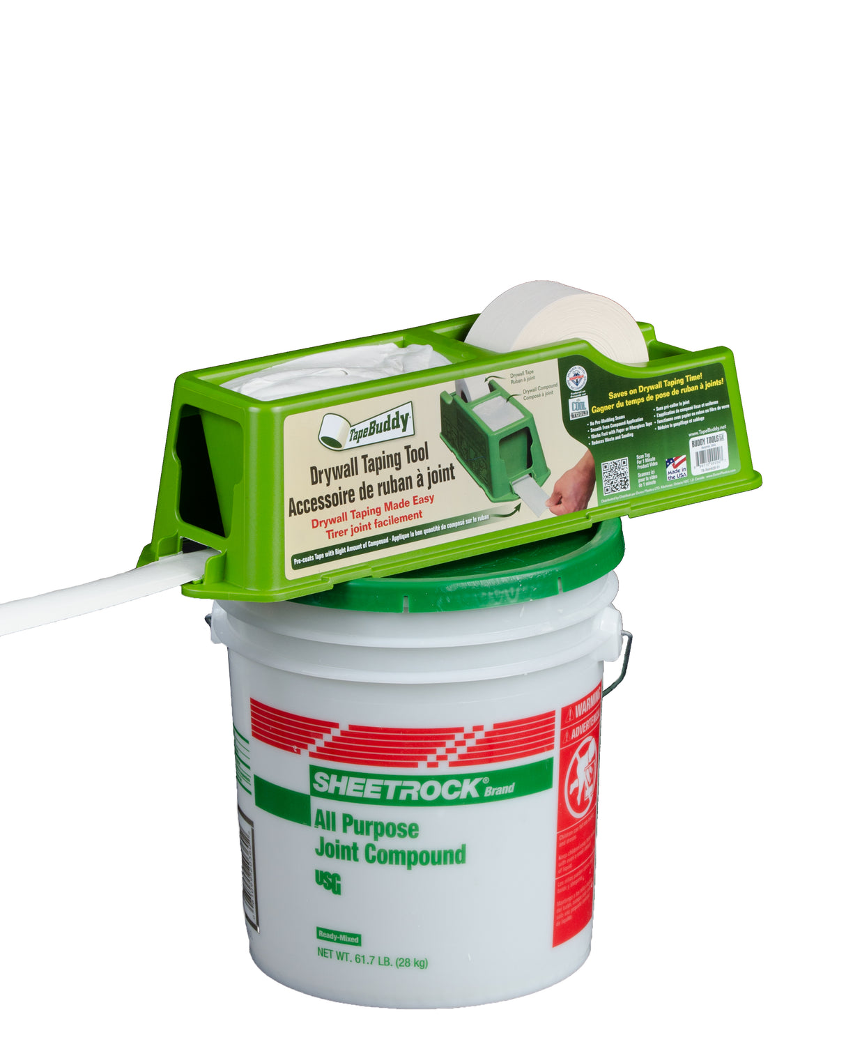 Buddy Tools TapeBuddy - Herramienta para encintar paneles de yeso