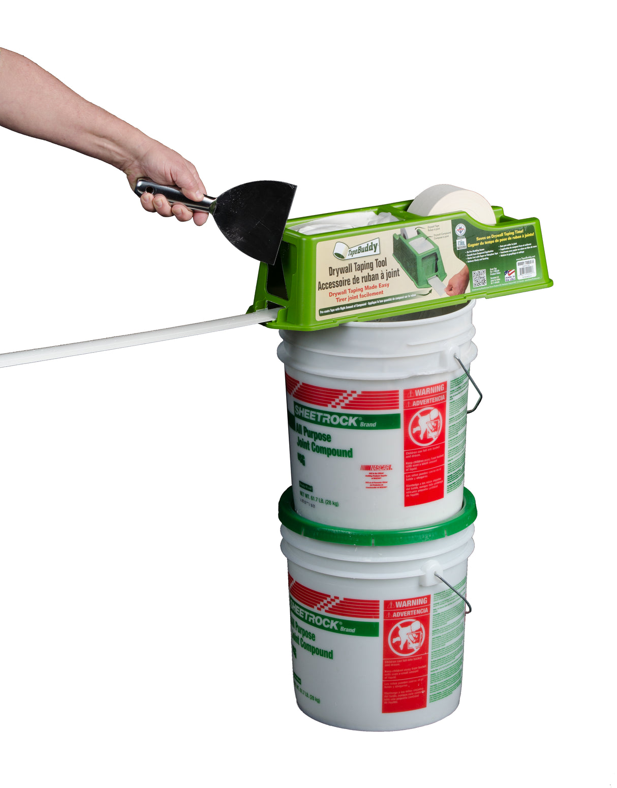 Buddy Tools TapeBuddy - Herramienta para encintar paneles de yeso