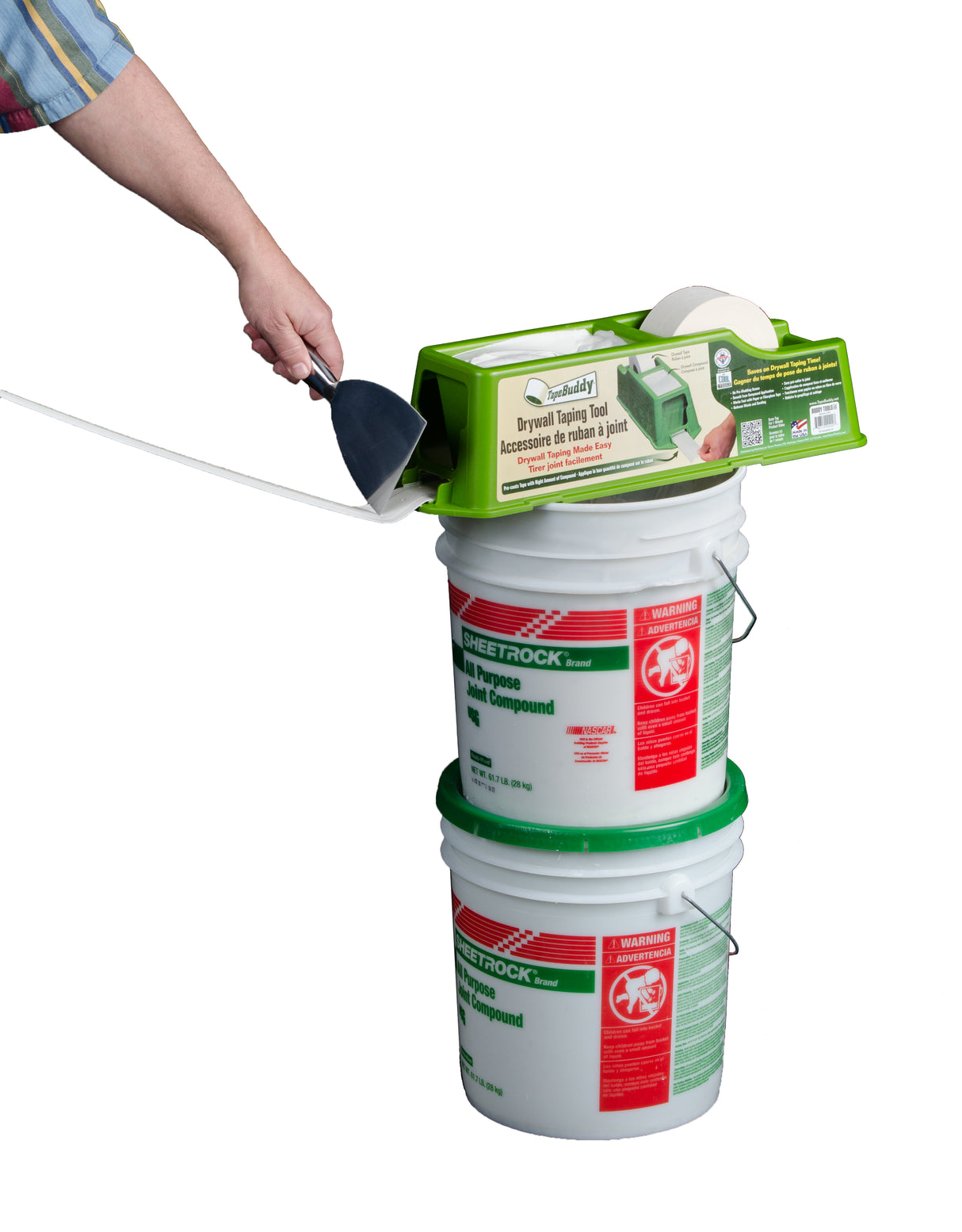 Buddy Tools TapeBuddy - Herramienta para encintar paneles de yeso