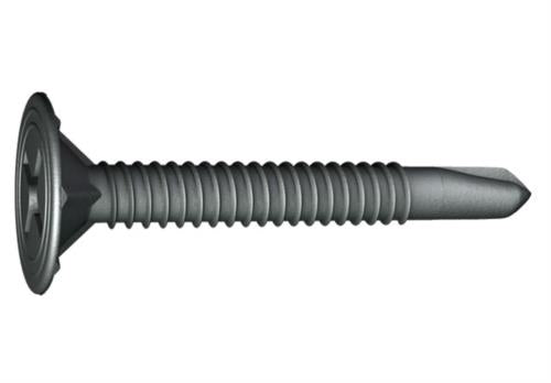 Grabber Cement Board Screws - Flat Wafer Head - Drill Point