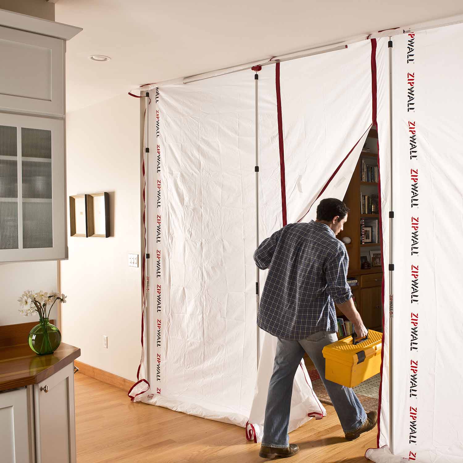 Kit de poste de 12' para barrera contra el polvo ZipWall® SLP4 (paquete de 4)