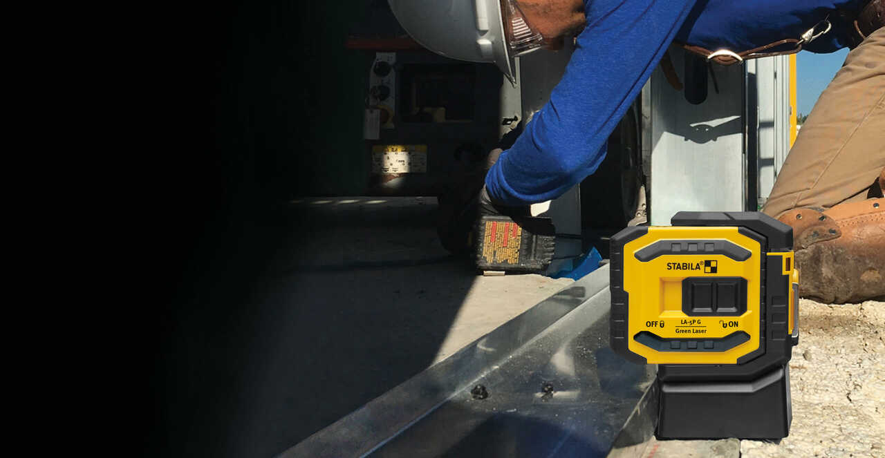 Láser de punto de 5 puntos Stabila LA-5P G Green Beam