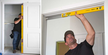 Stabila 37540 78" Type 196 Jamber Set w/ Type 80 T Extendable Level