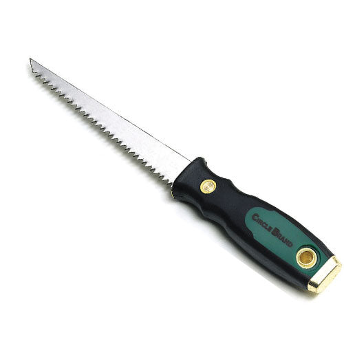 Sierra de tiburón para paneles de yeso Circle Brand de 6” con mango de goma