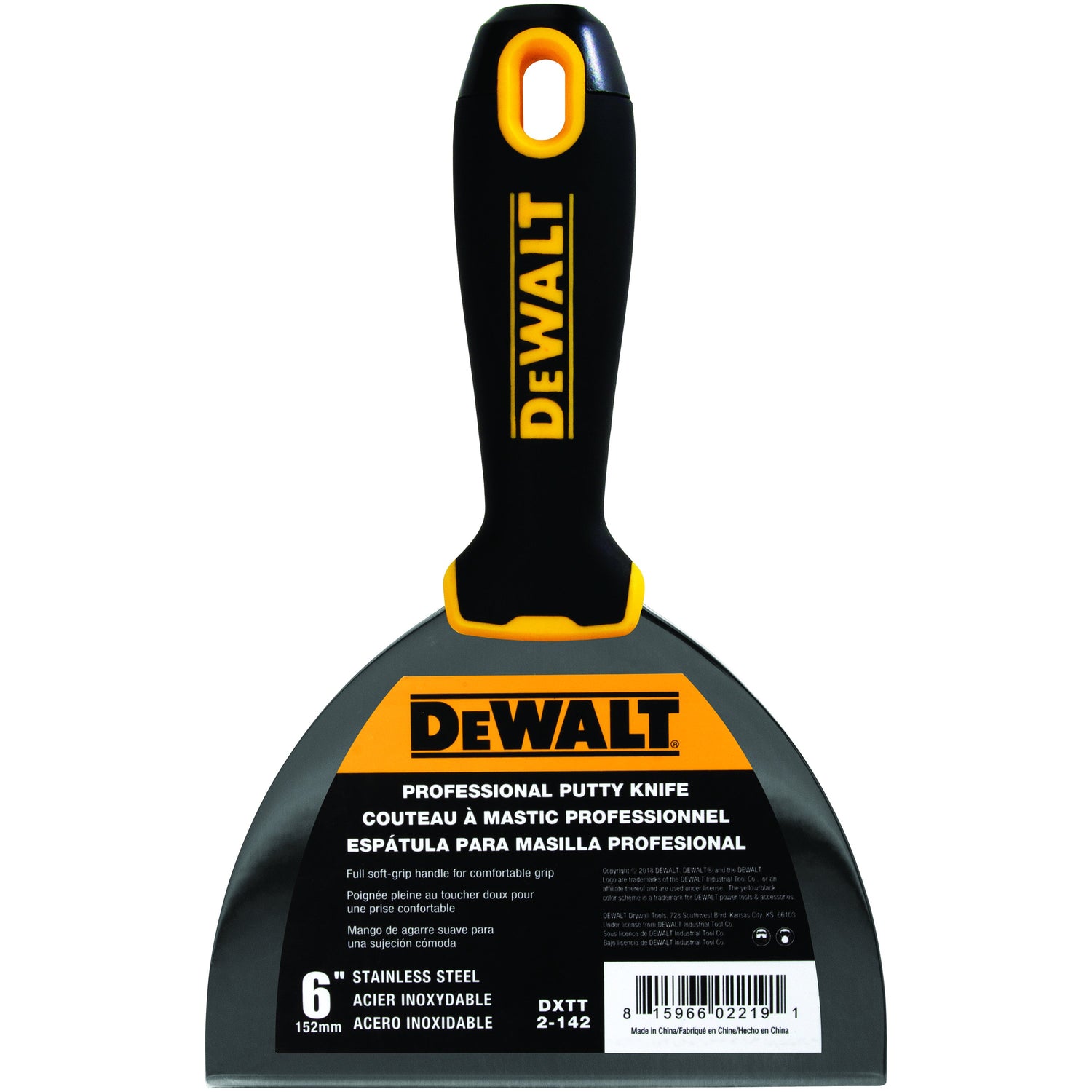Juego de cuchillos para juntas de acero inoxidable profesional DeWalt DXTT-3-201