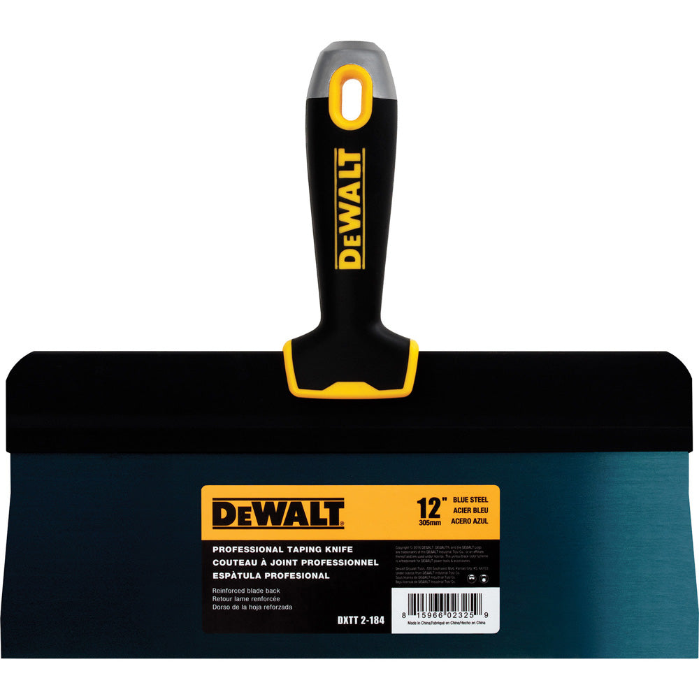 DeWalt Blue Steel Big Back - Cuchillo para encintar - Mango de agarre suave