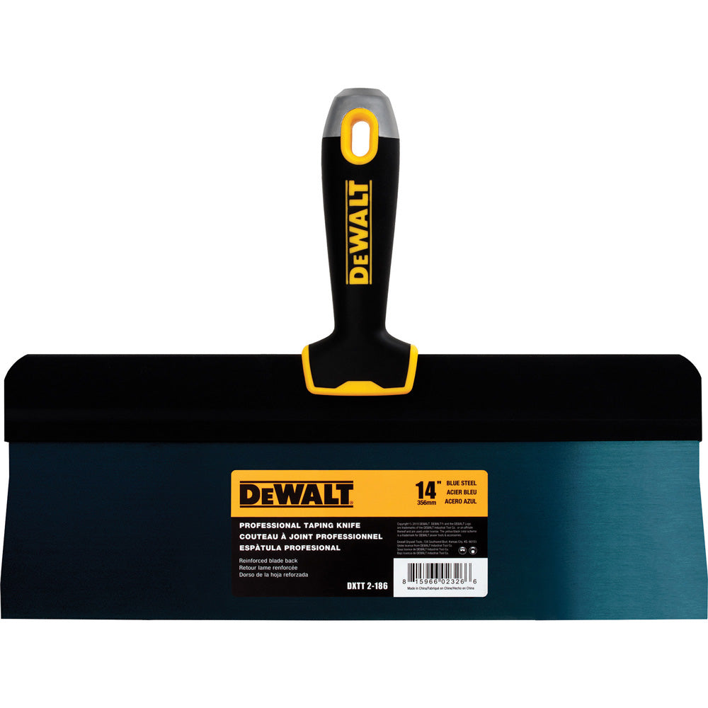 DeWalt Blue Steel Big Back - Cuchillo para encintar - Mango de agarre suave
