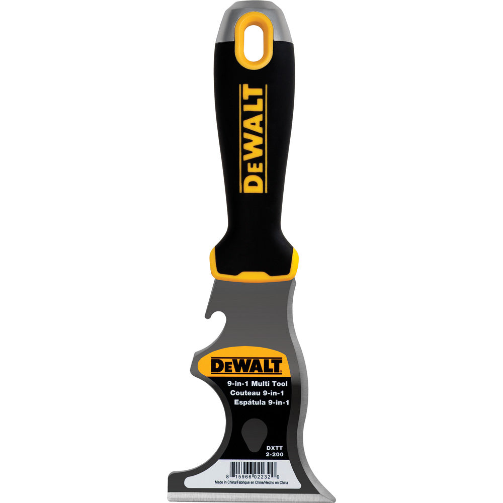 DeWalt DXTT-3-140 - Juego de cuchillos para juntas de 4 piezas de acero inoxidable con mangos de agarre suave