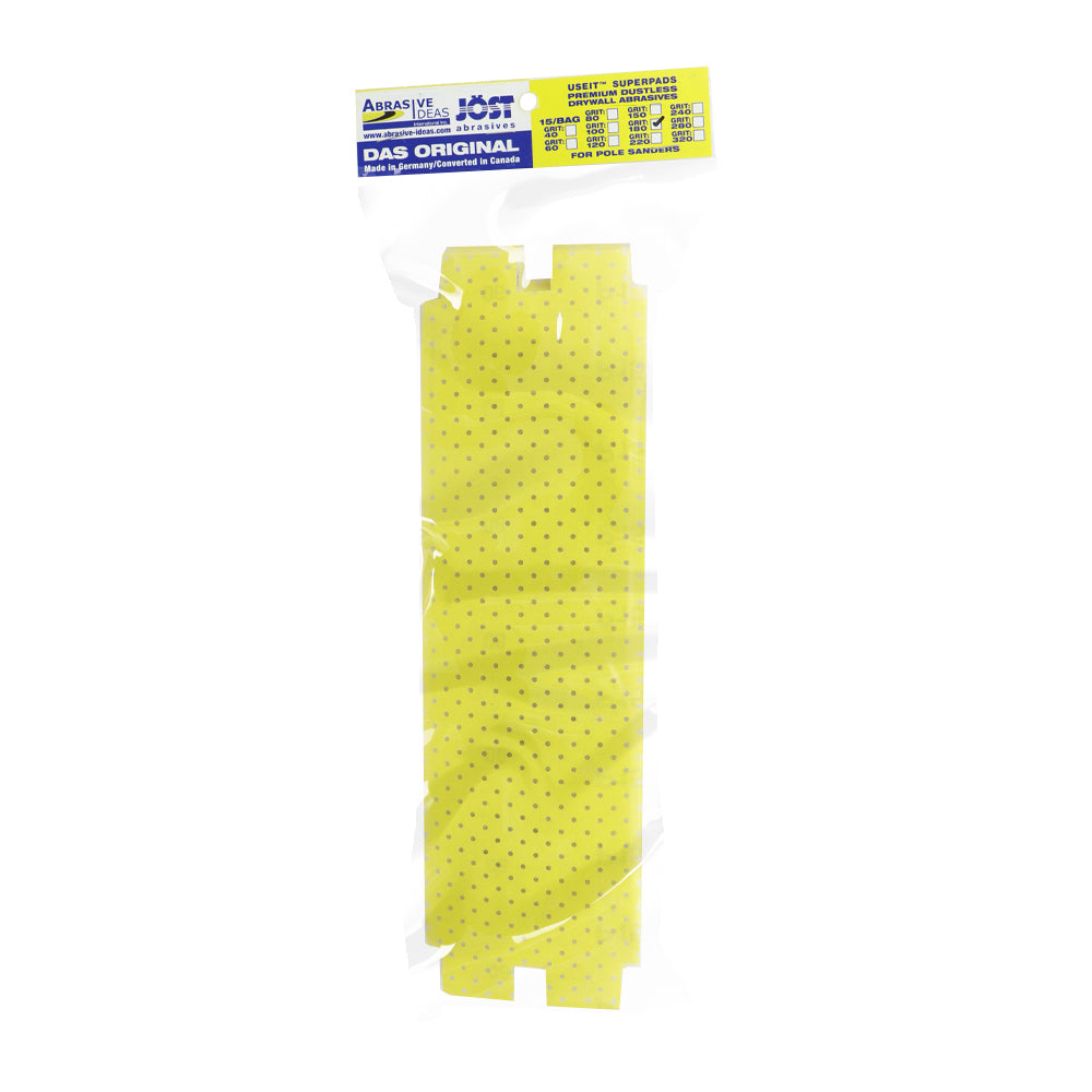 Hojas de lija rectangulares para paneles de yeso Joest