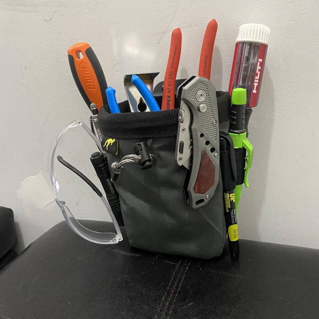 Holstery Joey Pouch - Bolsa para herramientas y accesorios con clip