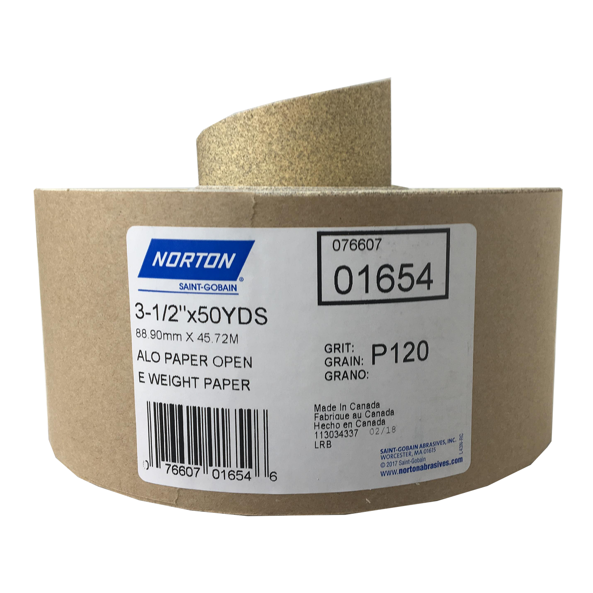 Norton 3-1/2″ x 50 Yard WallSand Papel de lija