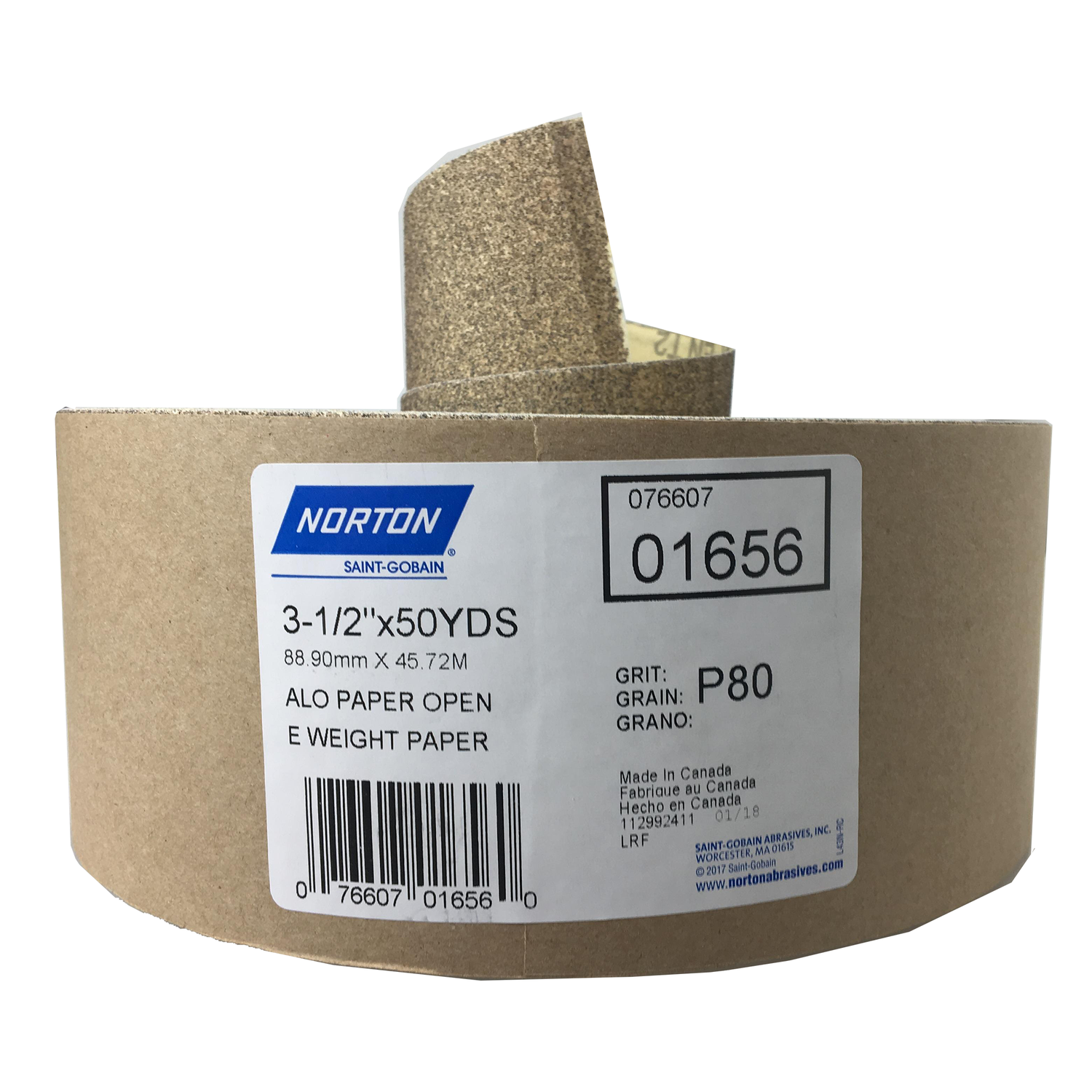 Norton 3-1/2″ x 50 Yard WallSand Papel de lija