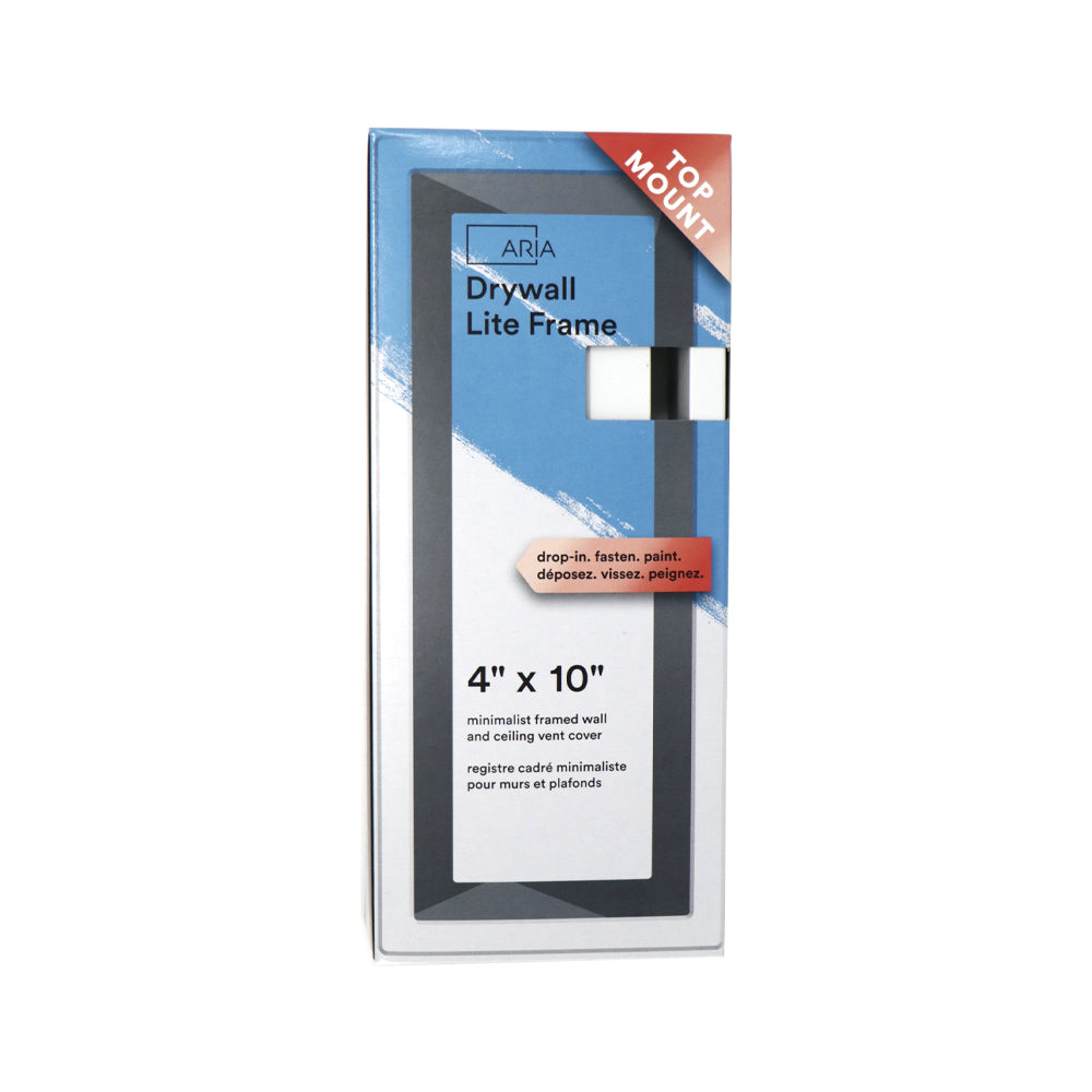 Grille de ventilation murale encadrée Aria Lite