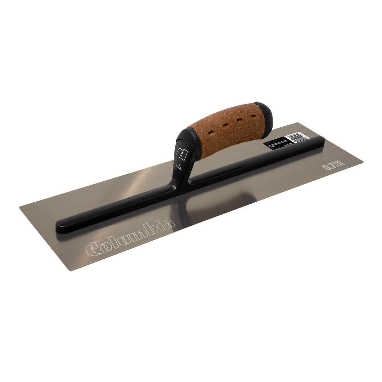 Columbia Pro Flex 0.7 Flat Blade Stainless Steel Finishing Trowel