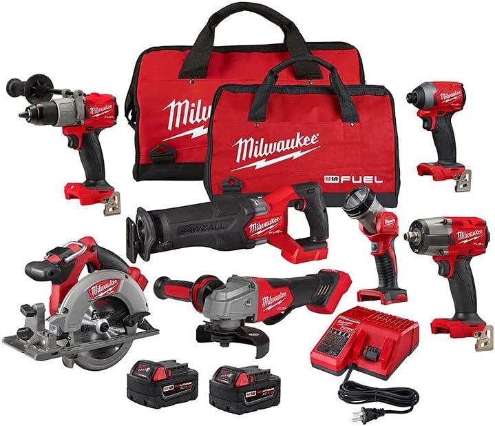 Kit combinado inalámbrico Milwaukee 3697-27 M18 Fuel 7